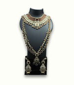 Load image into Gallery viewer, Begum Ruby Kundan Bridal Set