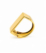 Load image into Gallery viewer, Luxe Geometric Gold Plated Cuff Bracelet|Daily wear