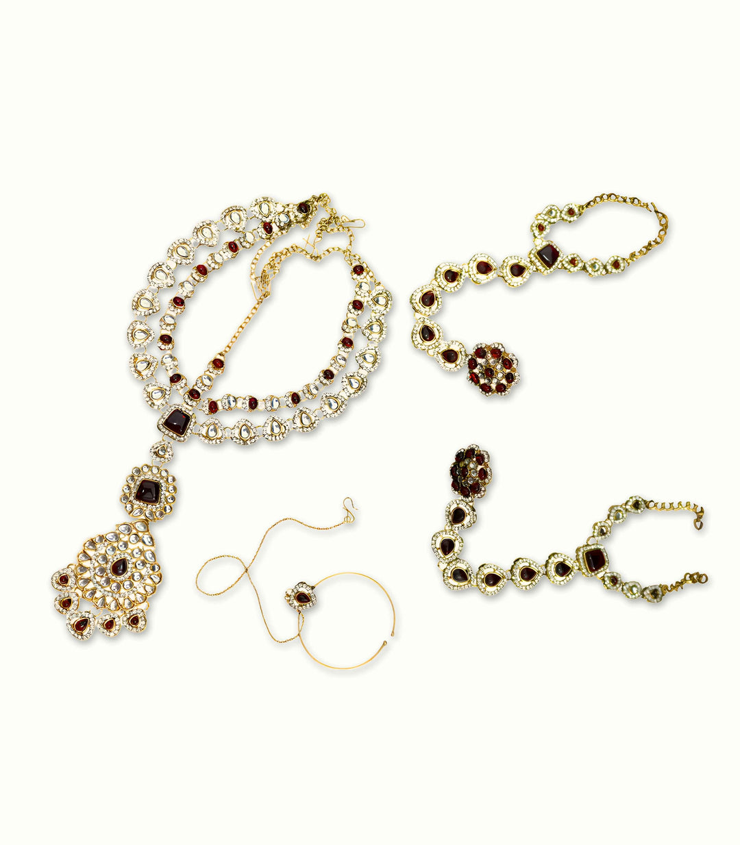 Begum Ruby Kundan Bridal Set