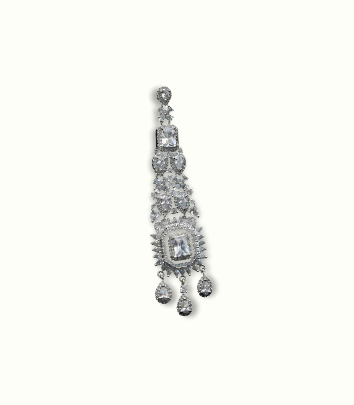 Elysian diamond cascade necklace set