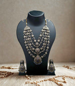 Load image into Gallery viewer, Multi Layer Argyle Diamond Necklace Set
