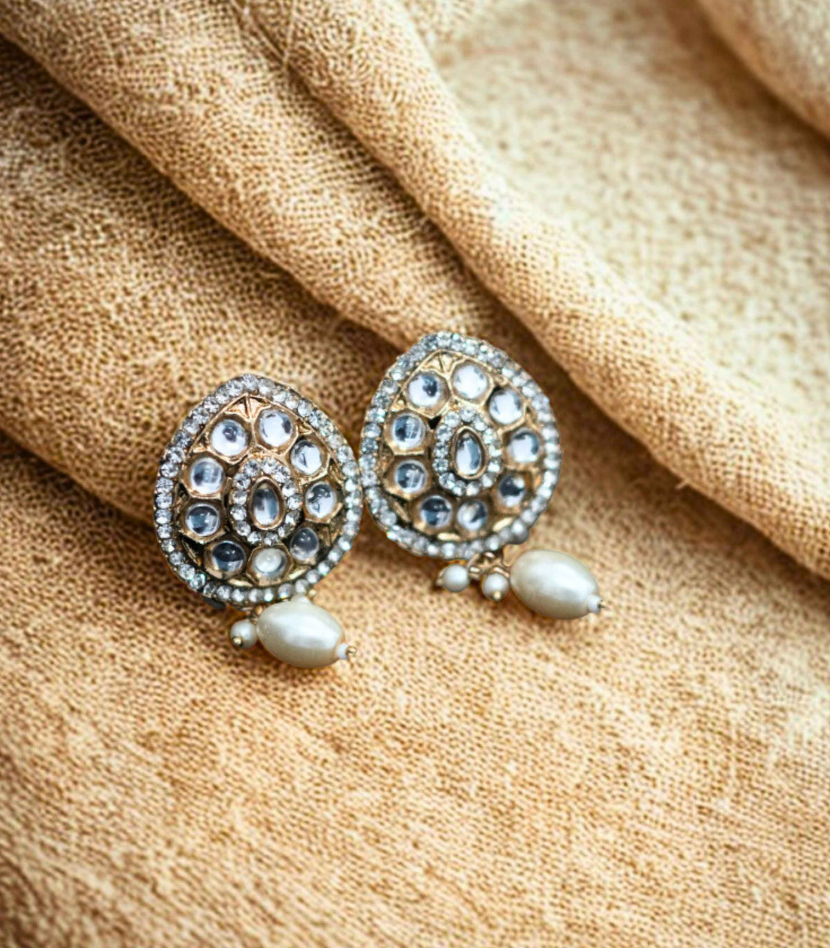 Heer ivory kundan set