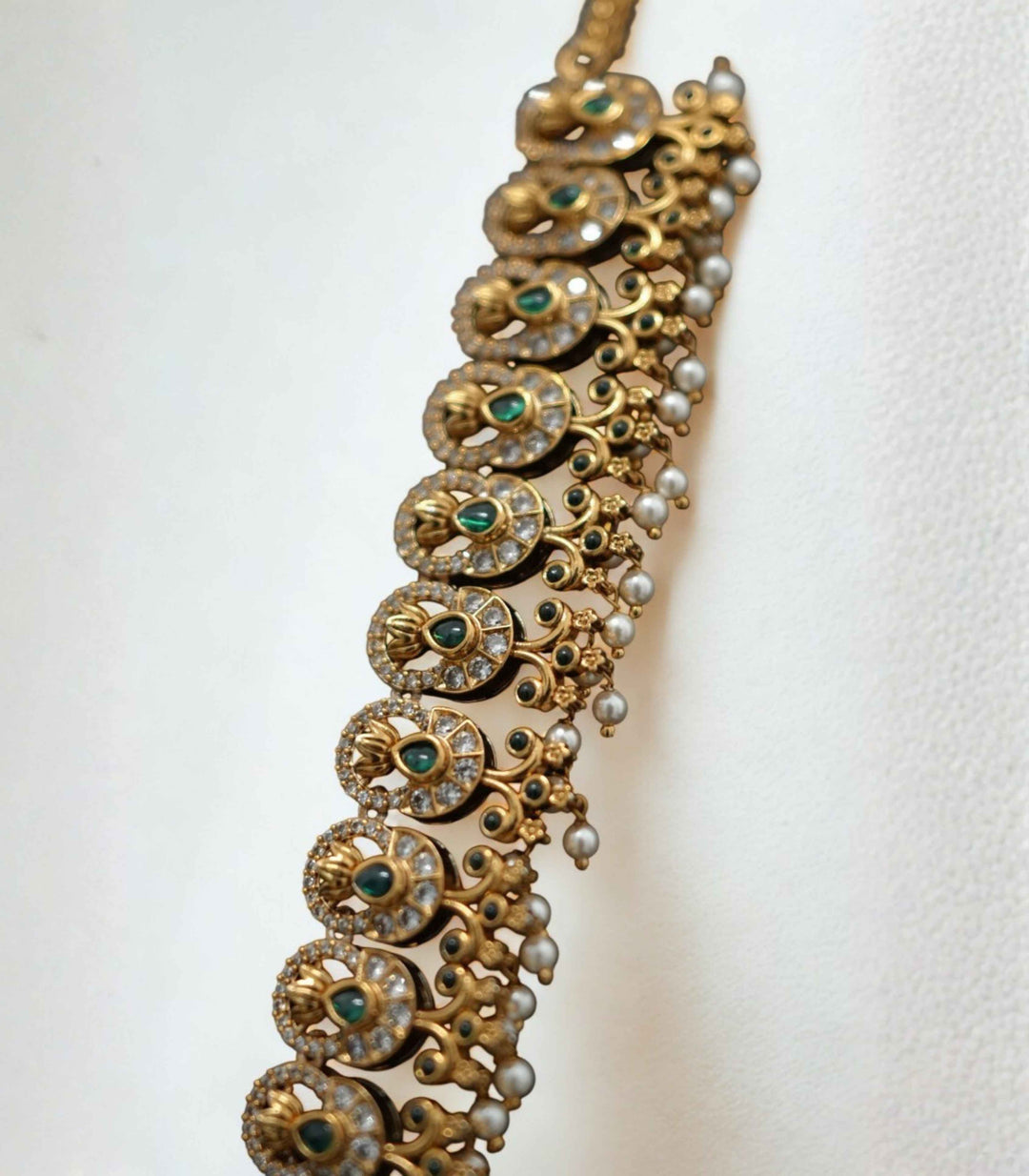 Maharani Heritage Kundan & Bead Necklace Set