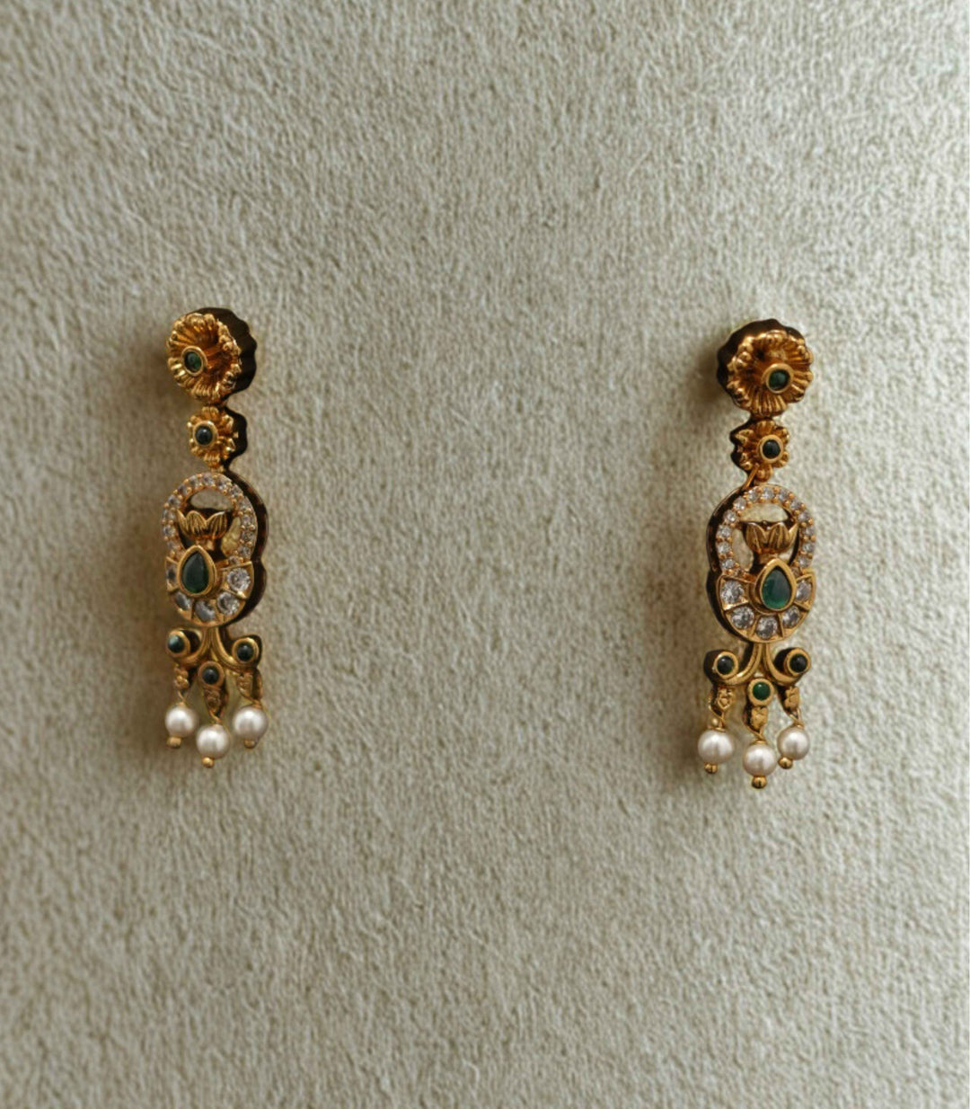 Maharani Heritage Kundan & Bead Necklace Set