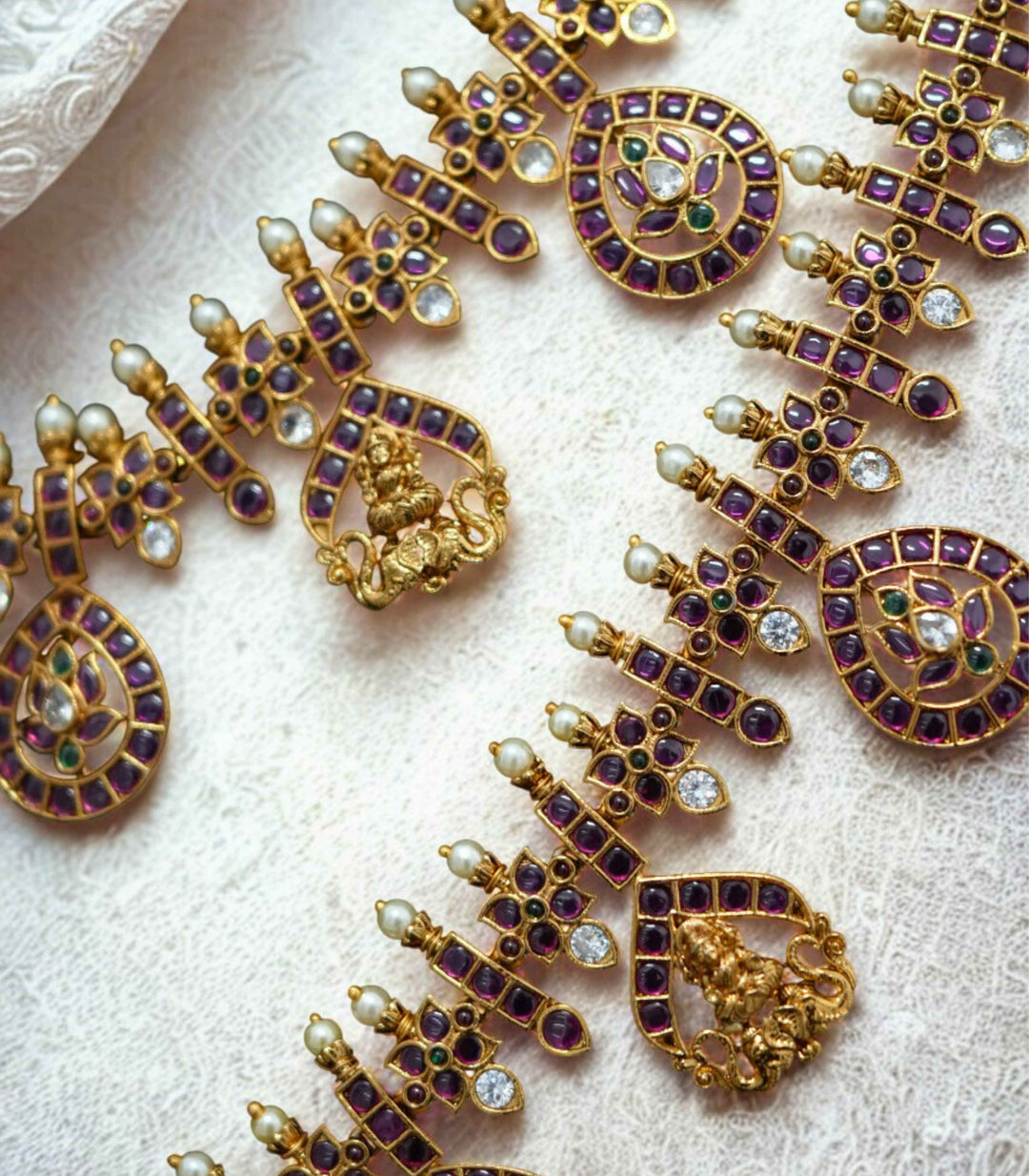 Rang  Mahal Antique Necklace Set